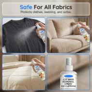Pet Hair Removal Spray for Fabrics and Clothing - Image 3