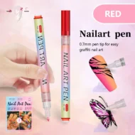 12-Color Professional Nail Art Pen Set - Image 16