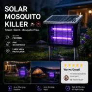 🦟 50% OFF NOW! ☀️Solar-Powered Outdoor Bug Zapper– Indoor & Outdoor, Waterproof & Chemical-Free for Effective Protection 🏠 - Image 13