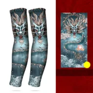 Sun-Protective & Breathable Tattoo Cooling Sleeve - Image 29