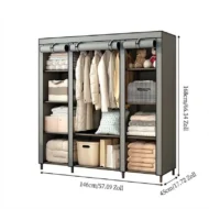 🔥Last Day Sale 49%🔥Easy-to-assemble wardrobe made of non-woven fabric - Image 8