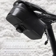 Waterproof Bicycle Saddle Bag with Quick-Release Knob