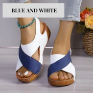 🔥Hot Sale 50%OFF 🏖️Women's Ultra Comfortable Slope Heel Orthopaedic Sandals - Image 11