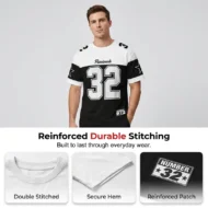 Men's Casual Graphic Print T-Shirt - Image 4