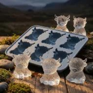 🐮6‐Cavity Mini Highland Cow Ice Cube & Dessert Mold 🧊🍪 Cute 3D Ice for Drinks, Parties & Gifts💕 - Image 9