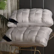 🥳 2026 HOT SALE 🥳 💞 Washable ergonomic neck pillow – Breathable and soft with 3D stitching.