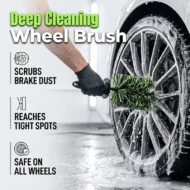 🚗 50% OFF NOW! 🧽Wheel Barrel Cleaning Brush