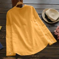 💕Hot Sale 49% OFF🌷V-neck Cat Print Long Sleeve Blouse - Image 6