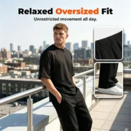 🎁2026 New Arrivals 50% OFF💥Men's T-Shirt & Wide-Leg Pants 2-Piece Set - Image 2