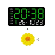 📢📢49% OFF!! ⏰Multifunctional decorative LED digital wall clock, the limitless digital clock for the modern Norwegian home - Image 12