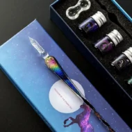 🔥Hot Sales-49% Off🔥Calligraphy Glass Dip Pen Ink Set - Image 3
