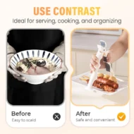 3-in-1 Silicone Bowl and Plate Clamp - Image 5
