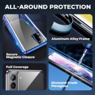 🔥2025 New🔥Magnetic Full Coverage Phone Case for Galaxy Series - Image 13