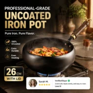 Professional-Grade Uncoated Iron Pot – 50% OFF Today! ⏳ - Image 13