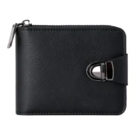 Men's Vintage Compact Zipper Wallet - Image 10