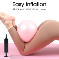 🥳2026 HOT SALE🥳💞50K+ SOLD!💥💪🌸 Small Ball, Big Impact! 9” Pilates Ball | Targets Core & Balance Half Price🏠✨ - Image 2