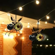 🐝 50% OFF NOW! ☀️ Outdoor Hanging Solar Bee Light – Charming garden decor, auto-on at dusk – Perfect gift for plant lovers, moms or anyone who smiles ❤️🌿✨ - Image 8