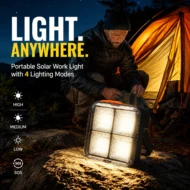 🔥🎁Hot Sale 50% OFF💡Portable Solar Work Light with 4 Lighting Modes - Image 13