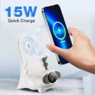 🔥50% OFF🔥Mini Chair Wireless Fast Charger Multifunctional Phone Holder - Image 2