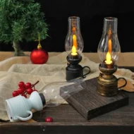 ✨Buy 2 Get 1 Free 🕯️LED Vintage Kerosene Lamp Electronic Swing Candle - Image 2