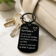 🎁Hot Sale 49% OFF🔥Engraved Inspirational Stainless Steel Keychain - Image 5