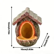 🔥50% OFF! 🐦 2026 New Arrivals – Outdoor Bird Feeder with Realistic Tree Stump Design | Garden Decor & Wildlife Sanctuary in One! 🌿✨ - Image 7