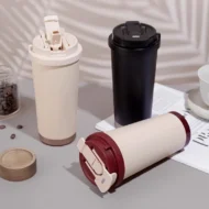 17oz Leakproof Travel Coffee Tumbler - Image 5