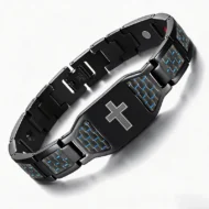 Men's Titanium Steel Magnetic Therapy Bracelet - Image 21