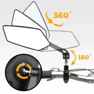 360° Rotatable Adjustable Bicycle Rearview Mirror - Image 3