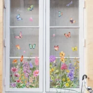 💐Time-limited Special💞Colorful Floral Bouquet Window Sticker🖼️(Cut to size freely) - Image 16