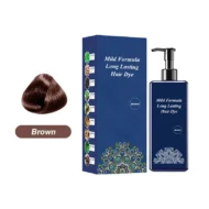 Plant-Based Hair Coloring Cream - Mild Formula Long Lasting - Image 10