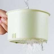 Plastic Kitchen Suction Cup Sink Drain Basket - Image 6