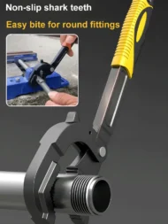 Universal Pointed Tail 3-Sided Self-Locking Ratchet Wrench - Image 4