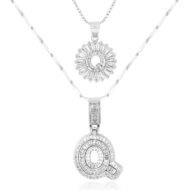 🎁New Year Sale 50% OFF💖2 Pack - Initial Letter Pendant Necklaces - Image 53