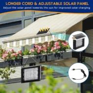 🦟 50% OFF NOW! ☀️Solar-Powered Outdoor Bug Zapper– Indoor & Outdoor, Waterproof & Chemical-Free for Effective Protection 🏠 - Image 16