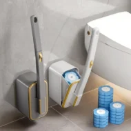 🔥NEW YEAR SALE £10.99!!⚡50K+ SOLD!🚽💦Disposable Replacement Wall-Mounted Innovative Toilet Brush Set✨ - Image 6