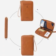 🧳2026 Tourism Must✈️Multifunctional RFID Passport Wallet - Image 3