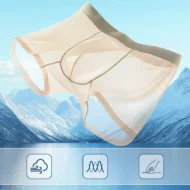 Men’s Transparent Ice Silk Boxer Briefs - Image 2