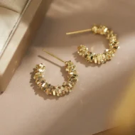 [Best Gift For Her] Premium Design C-Shaped Earrings - Image 7
