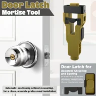 🛠️ LIMITED-TIME 50% OFF! 🚪 Professional Door Latch Installation Tool – Accurate Mortise Guide, Durable ABS, Adjustable 🔨 - Image 7