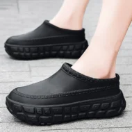 Stylish Non Slip Closed Toe Clogs - Image 2