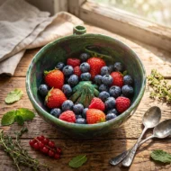 Berry Swirl Washing & Serving Bowl - Image 6