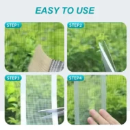 🔥 Self-Adhesive DIY Window Screen Repair Tape – Quick Fix for Holes & Tears, Easy No-Tool Repair ✨🛠️ - Image 7