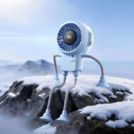 🥳SUMMER HOT SALE 🔥Multi-Functional Robot Fan with Suction Cups - Image 12