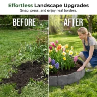 Easy Install Cobblestone Garden Border - 5M Edging Kit - Image 7