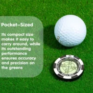 Precision Golf Green Reading Level & Ball Marker - Image 3