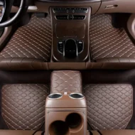 5 pcs Waterproof Leather Car Floor Mats - Image 4