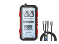 🔧 50% OFF NOW! ⚡ USB Rechargeable Digital Multimeter – Auto-Ranging, LCD Backlight & Portable Design 📏 - Image 8