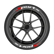 Universal Sports Tire Sidewall Letter Stickers - Image 6