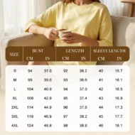 Women's Crew Neck Casual Loose T-Shirt Dress - Image 10